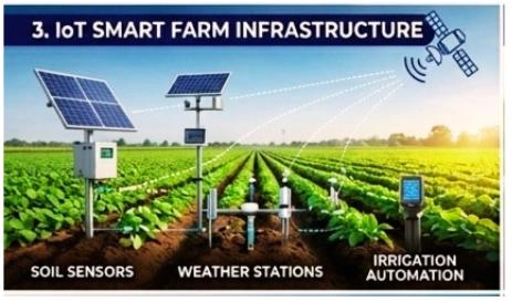 IoT smart farm sensors